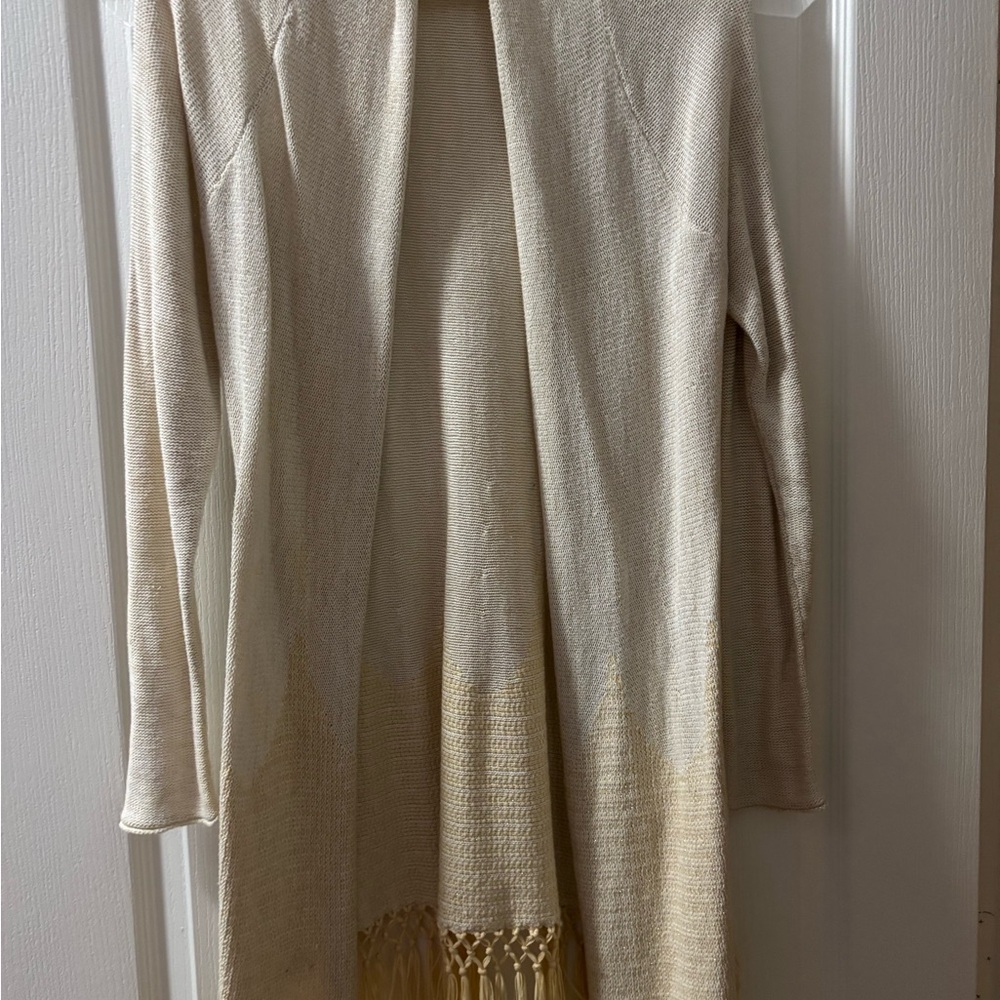 Lilly Pulitzer Gold Tatum Cardigan